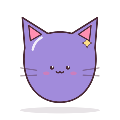 Halloween spooky cat paper squishy