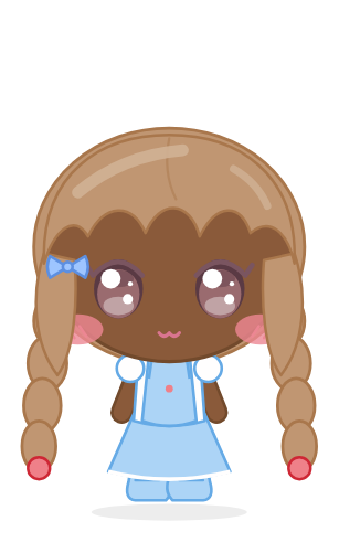 School girl Back to school paper doll