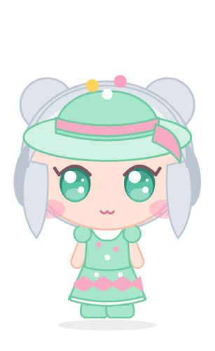 Spring lamb Easter paper doll