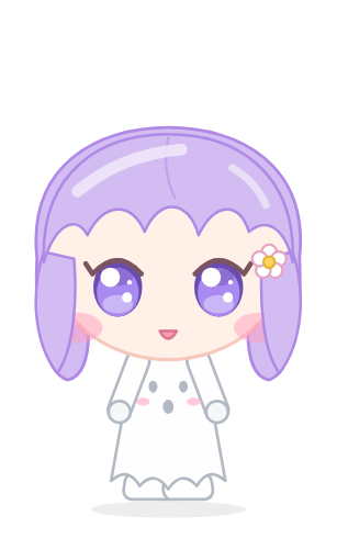 Ghost Girl Halloween paper doll