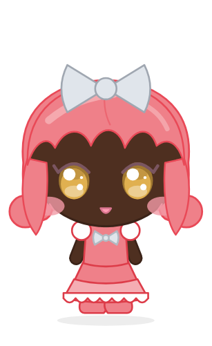 Berry paper doll