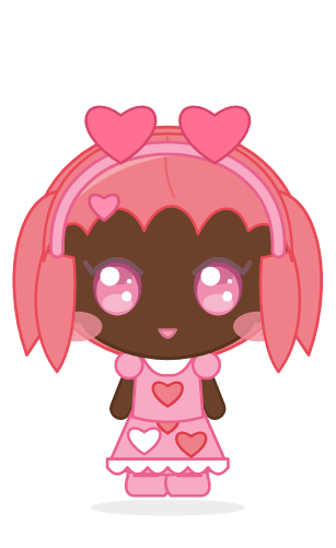 Sweetheart Valentine's Day paper doll