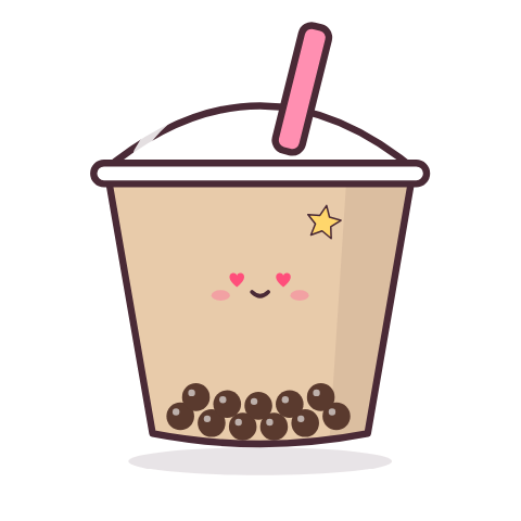 Bubble tea paper squishy