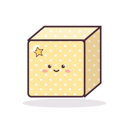 Cube paper squishy